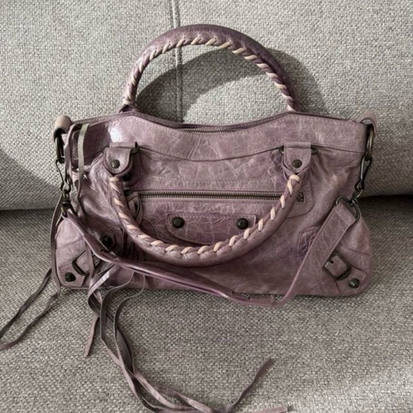 Balenciaga First Bag Lavender - Picture 2 of 7